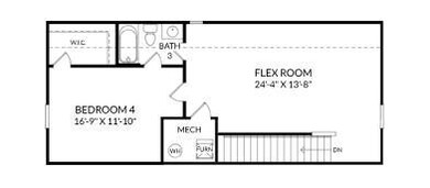 Easton 2nd Floor bed