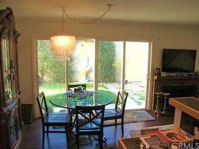 Dining area.  Over sized new sliders that lead out