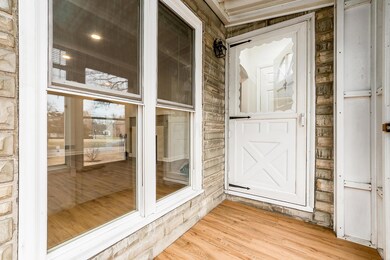 Enclosed Porch Entry
