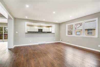 From Hallway into Living room