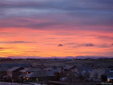 A sunset from the deck