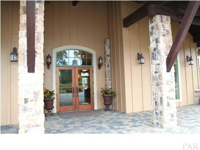 HANDSOME ENTRY TO THE LODGE