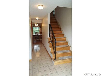 Exterior Front. Front Foyer with ceramic tile floo