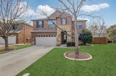 Attractive stone and brick elevation