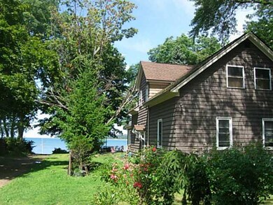 Exterior Back. Back of the house showing side yard
