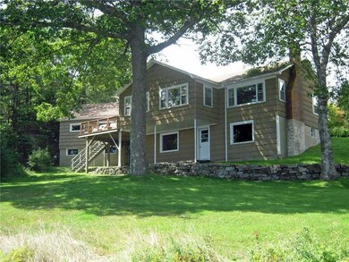 Exterior Back. Exterior facing the...