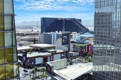 View of city with mountains