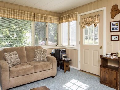 Sun Room with egress to side deck.