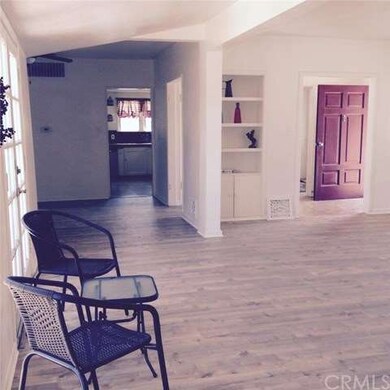 View of dining room from rear of living, Entry is 