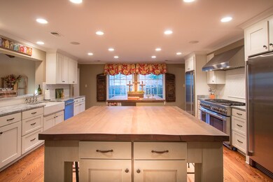 This is a chef's dream, complete with two islands,
