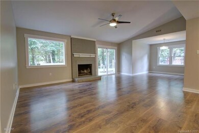 GREAT ROOM: The great room offers a sleek floor to