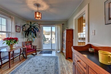 Dining Room with Slider to Deck