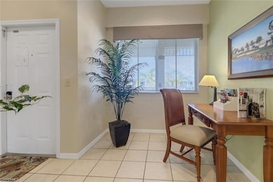 View of tiled office