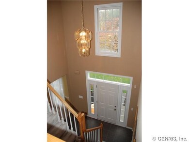 Foyer Dramatic 2-story foyer greets you with new t