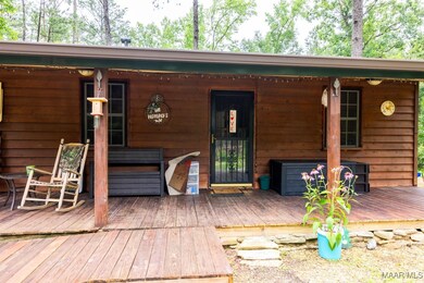 View of front porch