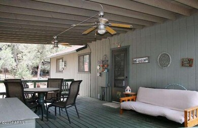Covered deck east side
