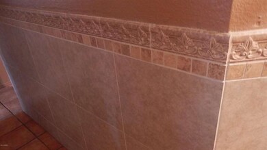 designer tile on walls