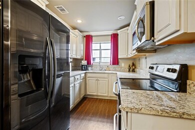 Beautiful custom cabinets, granite, stainless stee