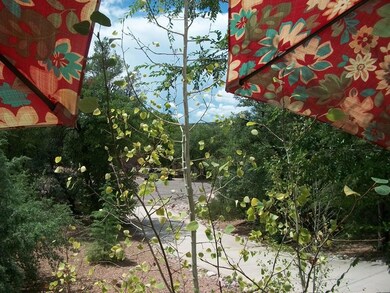 LOOKING OUT FROM FRONT DECK