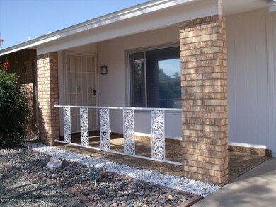Covered Porch & Entry, Pebble Tek Walk