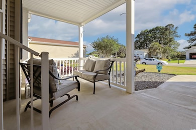 View of patio / terrace with a porch