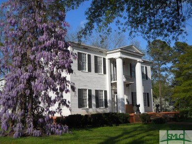 Wisteria house front