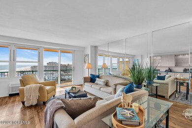 Living Room With Mirror