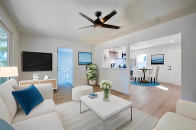 Image virtually enhanced to support imagination of space