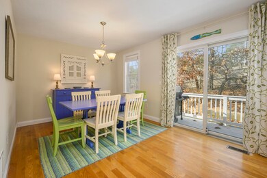 Dining Area with Sliders to Deck