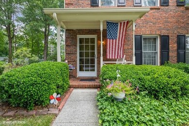 Cozy covered porch