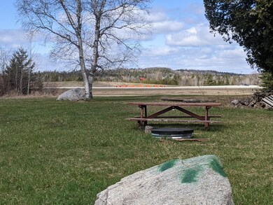 yard overlooks Lake Huron