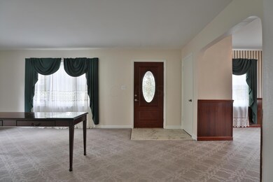 front door opens into LR