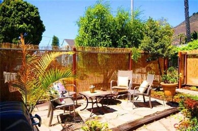 Private feeling patio.