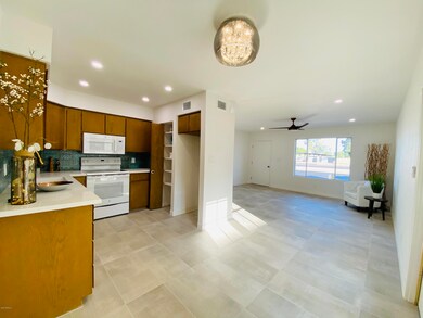 Kitchen:living area