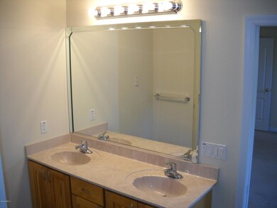 Master bath with his & hers sinks
