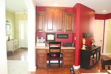 Desk in Kitchen/Breakfast Room