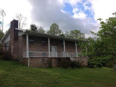 Porch across the front.