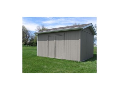 Storage shed for the extras.