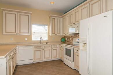 Custom cabinets with Corian counter tops!