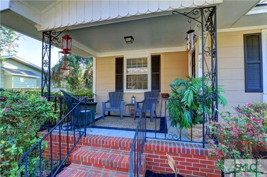 Covered front porch