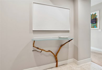 Custom built in entry table.