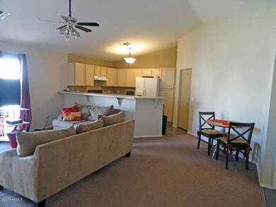 Great room looking into kitchen