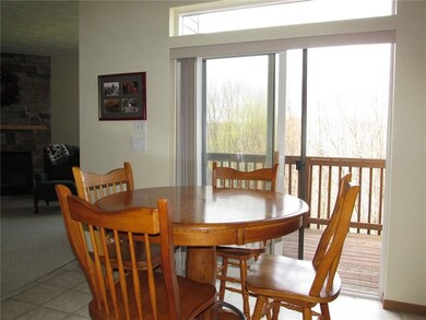 Outside deck with great four seasons views!