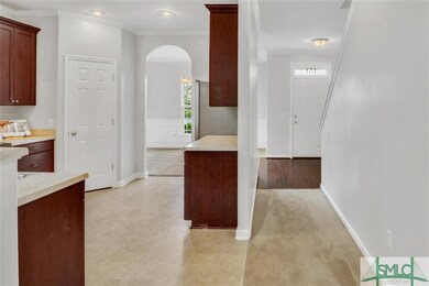Separate dining room with open kitchen and great r