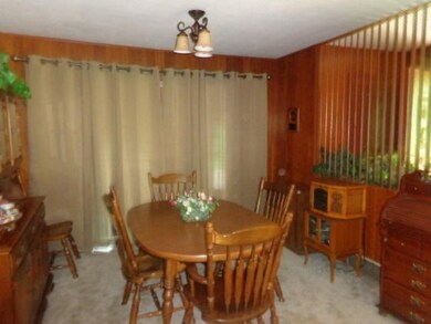 Close view of dining room