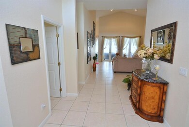 Hallway to living room
