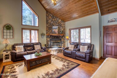 Wood fireplace