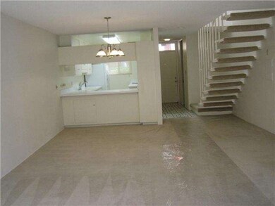 Living and Dining area looking into kitchen.  Powd