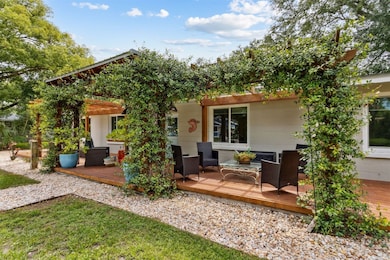 Front Porch Addition with Trellis Overhang
