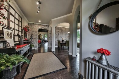 Step through the front door to this welcoming and open entryway.